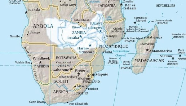 zambezi river countries facts