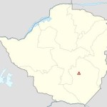 ancient great zimbabwe ruins masvingo on map
